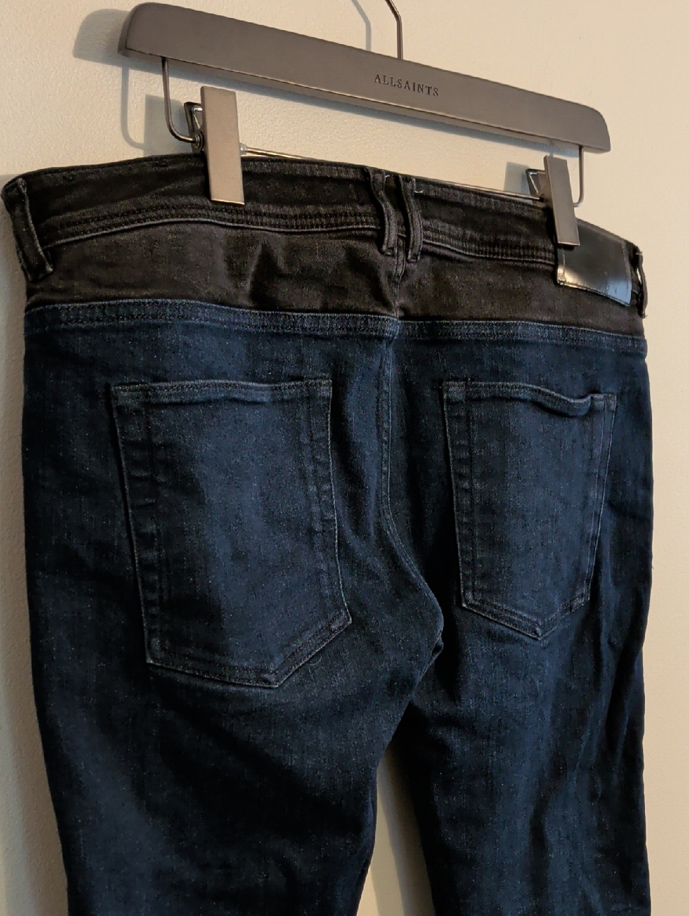 DIESEL Black Gold two-tone skinny jeans with side stripe - size 36 - Picture 10 of 14